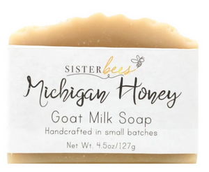 Michigan Honey Goat's Milk Soap (4.5oz) - 633696824539