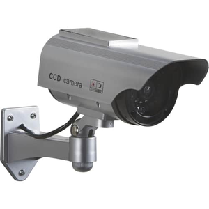 Solar Powered Dummy Camera With Flashing Led - 747670800713