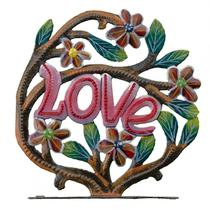 Freestanding Painted Love Tree - 695924868135