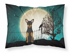 Halloween Scary With Dog Fabric Standard Pillowcase - 638508419651