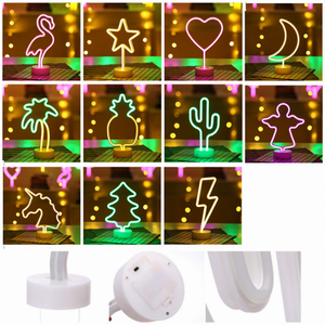 Tropical Nights Neon Deco Lights With Remote Control - 723466566827