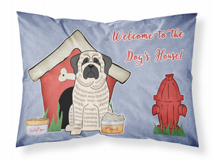 Caroline?s Treasures, Inc. Dog House Collection White Moisture-Wicking Standard Pillowcase