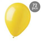 Yellow Latex Balloons - 72 count - 850048023918