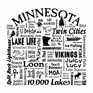 US State Destination Unisex T-shirt - Where Life Takes You (M-N) - 018391110983