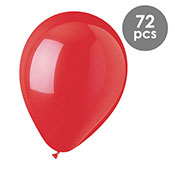 Red Latex Balloons - 72 count - 850048023901