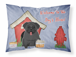 Caroline?s Treasures, Inc. Dog House Collection Standard Pillowcase, White Moisture-Wicking Fabric