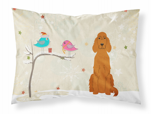 Christmas Presents between Friends Dog Fabric Standard Pillowcase - 638508422835