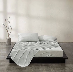 Light Grey Luxury Extra Soft Cozy Sheet Set 12" Deep Pocket - 655466609955