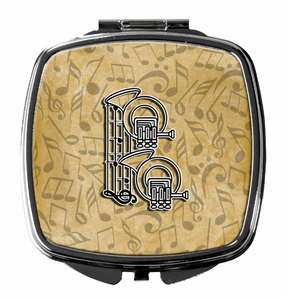 Monogram Letter Compact Mirror - 615872987917