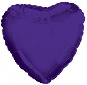 Purple Heart Mylar Balloon - 850048023765