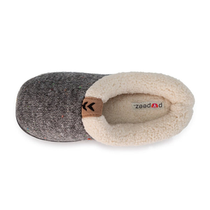 Pupeez Girls Slipper Cozy Warm Clog Kids House Shoe Rubber Sole - 049108394240