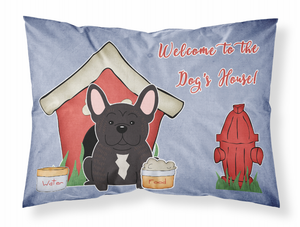 Carolines Treasures, Inc Dog House Collection Fabric Standard Pillowcase, White, Standard