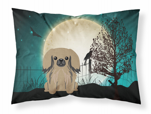 Halloween Scary With Dog Fabric Standard Pillowcase - 638508420398
