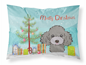 Christmas Tree and Dog Fabric Standard Pillowcase - 638508146724