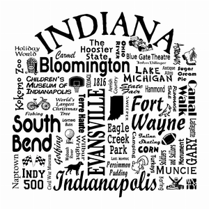 US State Destination Unisex T-shirt - Where Life Takes You (G-I) - 018391110594