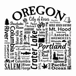 US State Destination Unisex T-shirt - Where Life Takes You (O-T) - 018391110467