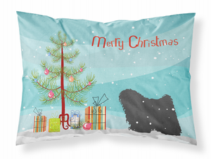 Merry Christmas Tree With Dog Fabric Standard Pillowcase - 638508478405