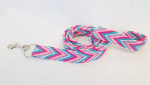 Pink Handmade Wayuu Pet Leash - 529654772959