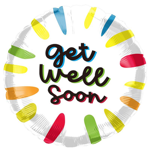 Get Well Mylar Balloon - 850037358649