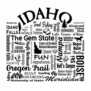 US State Destination Unisex T-shirt - Where Life Takes You (G-I) - 018391112743