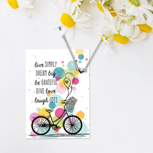 Live Simply Necklace - 787014229718