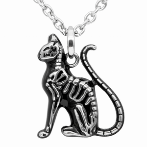 Mini Cat Necklace Feral Bones - 734130260491