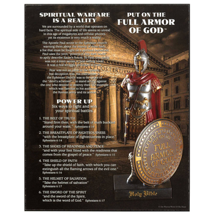 Plaque Wall Full Armor Of God Mdf - 603799334495