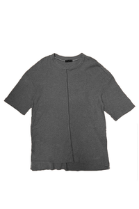 French Terry Center Pleat Tee - 635661374285
