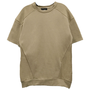 REVERSE FRENCH TERRY TEE- KHAKI - 635661372700