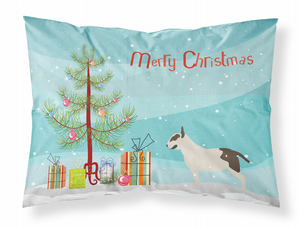 Merry Christmas Tree With Dog Fabric Standard Pillowcase - 638508478559