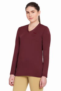 Tuffrider Ladies Taylor Tee Long Sleeve T-Shirt - 845409043360