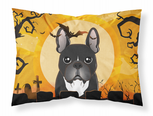 Carolines Treasures, Inc Halloween With Dog Fabric Standard Pillowcase, Standard, White