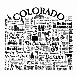 US State Destination Unisex T-shirt - Where Life Takes You (A-F) - 018391112971