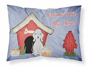 Caroline?s Treasures, Inc. Dog House Collection White Standard Pillowcase ? Soft Fabric