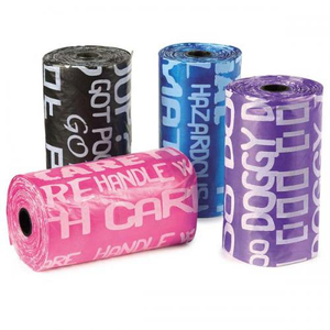 Clean Go Pet Waste Bags 8 Rolls Grafitti - 721343039006