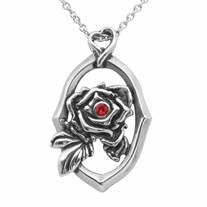 Framed Rose Necklace - 734130261535
