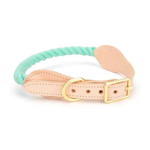 Luxe Royal Leather Rope Collar - 171000038474
