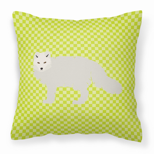 Animal Art Checkboard Design Fabric Decorative Pillow - 638508927866