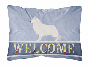 Welcome Dog Art Canvas Fabric Decorative Pillow Style 2 - 638508980946