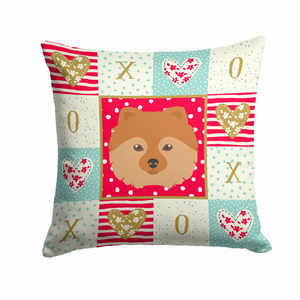 Dog Face Art Love Design Fabric Decorative Pillow - 194030124178