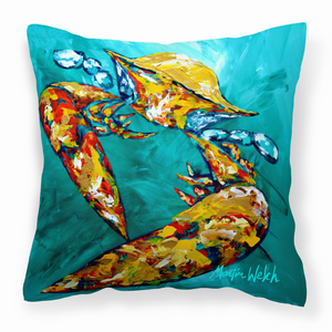 Crab Painting Fabric Decorative Pillow - 615872967469