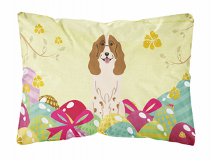 Easter Eggs Dog Art Canvas Fabric Decorative Pillow - 638508783134