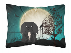 Halloween Dog Art Canvas Fabric Decorative Pillow - 638508466976