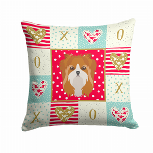 Dog Face Art Love Design Fabric Decorative Pillow - 194030124598