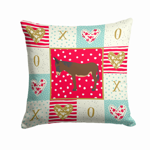Animal Art Love Fabric Decorative Pillow - 194030132579