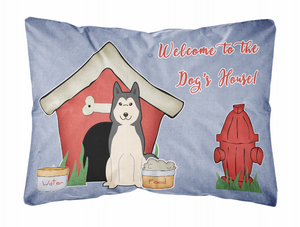 Dog House Collection Canvas Fabric Decorative Pillow - 638508470386