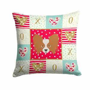 Dog Face Art Love Design Fabric Decorative Pillow - 194030124406