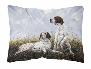 Dog Breed Painting Canvas Fabric Decorative Pillow - 638508162809