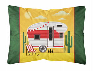 Camper Van Canvas Fabric Decorative Pillow - 638508727800