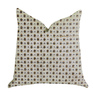 Plutus Haven Pointe Patterned Luxury Throw Pillow - 641753663892